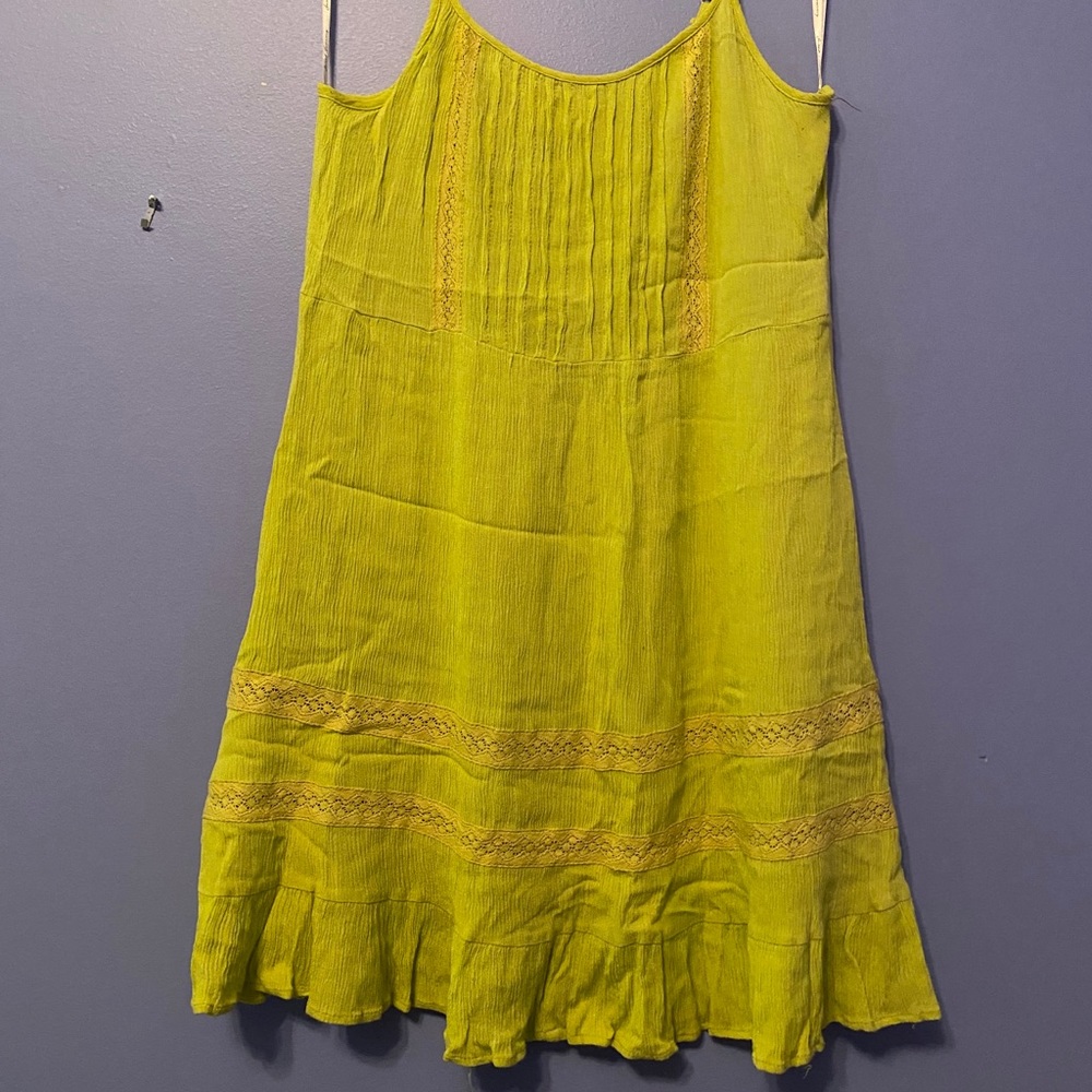 Mini dress - green